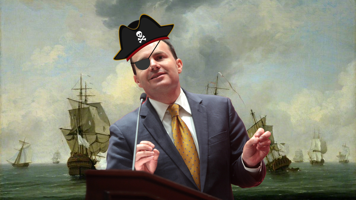 Sen. Mike Lee's wild solution to drug crisis: Turn regular citizens into pirates Post feature image