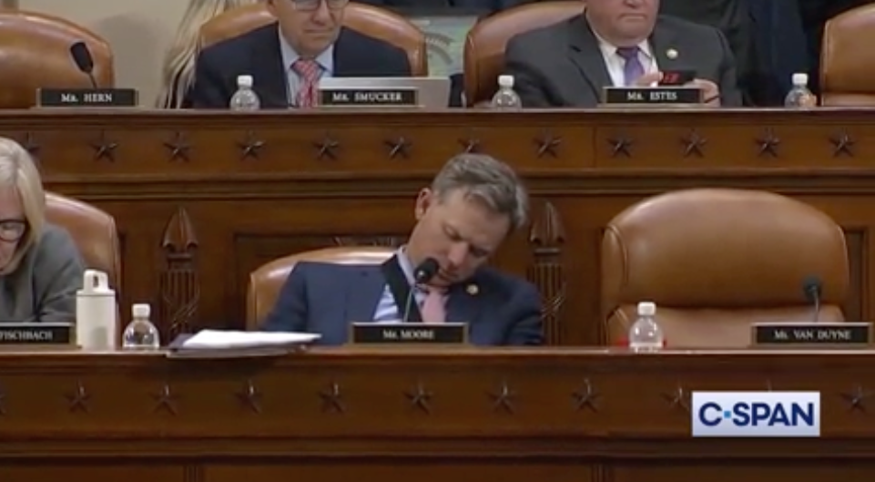 Rep. Blake Moore fights for Trump's tax cuts, then fights to stay awake in marathon hearing Post feature image